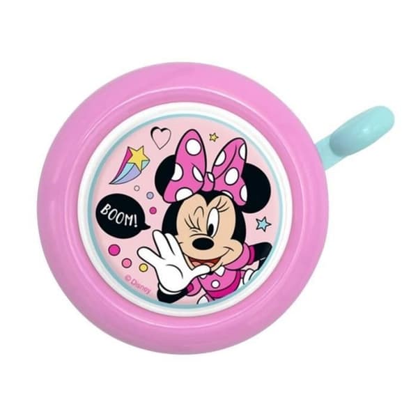 Walt Disney barnklocka Minnie stämpel rosa 55mm
