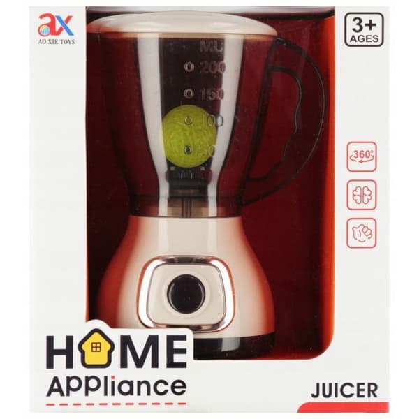 Blender Mega Creative AKC röd — kompakt mixer/blender 17×19×9 cm