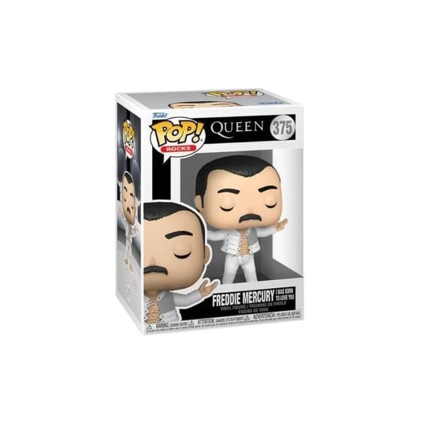 Figur - Drottning - Freddie Mercury - 9 cm - Multicolor - Pop!