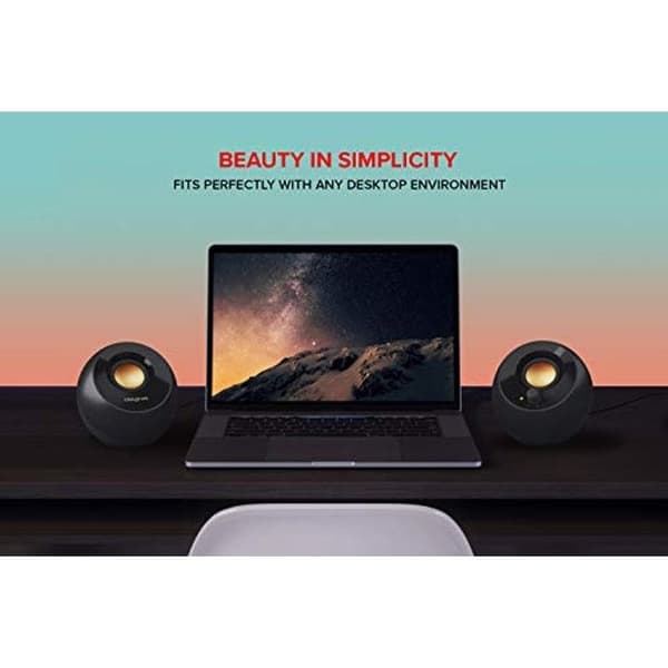 CREATIVE Pebble Plus 2.1 trådbundna PC-högtalare - 8 W - Svart