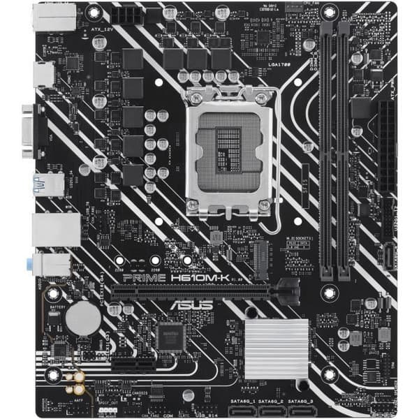 Moderkort - ASUS - Prime H610M-K - Intel H610 LGA 1700 micro ATX