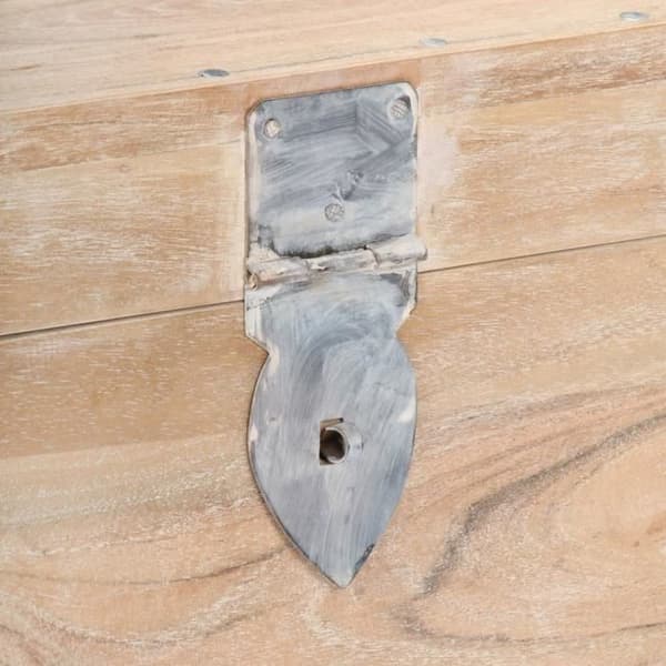vidaXL Förvaringsbox 40x40x40 cm Solid akaciaträ