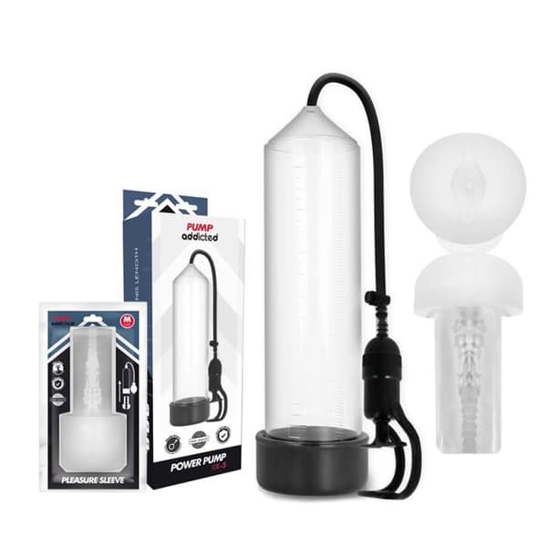PUMP ADDICTED - PUMP ADDICTED - RX5 TRANSPARENT MED MASTURBATOR