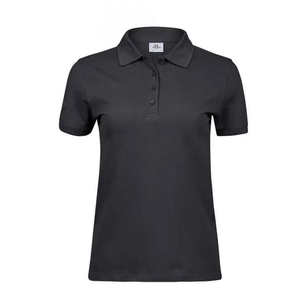 Polo piqué dam Tee Jays Heavy - mörkgrå