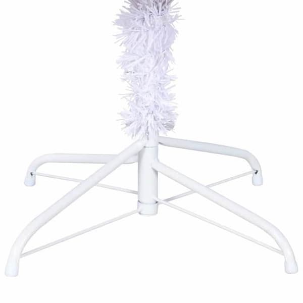 vidaXL Konstgjord julgran L 240 cm Vit