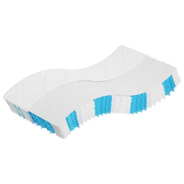 vidaXL Pocket Spring Madrass Medium Hårdhet 120x200 cm 372840