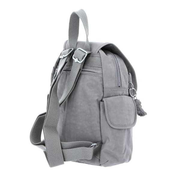 Kipling Grå fritidsryggsäck för kvinnor - Basic City Pack Mini Ryggsäck XS Grå Gris 120007