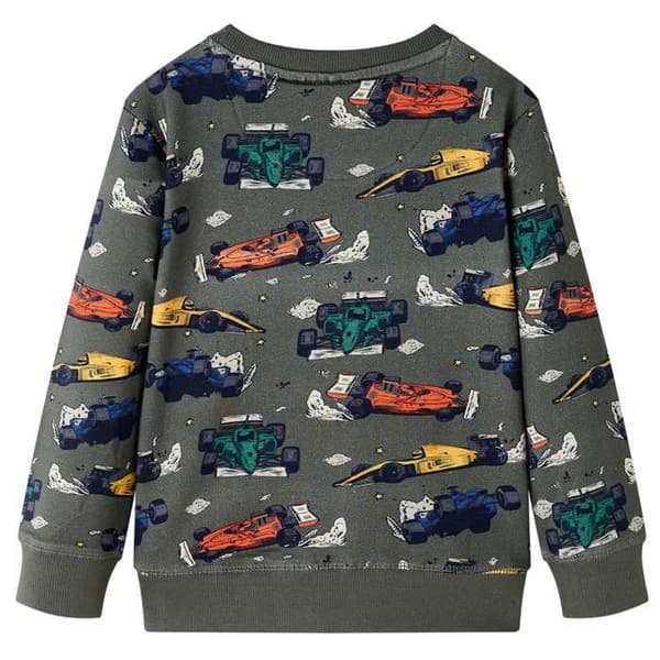 Kakifärgad sweatshirt för barn 92/104/116/128/140