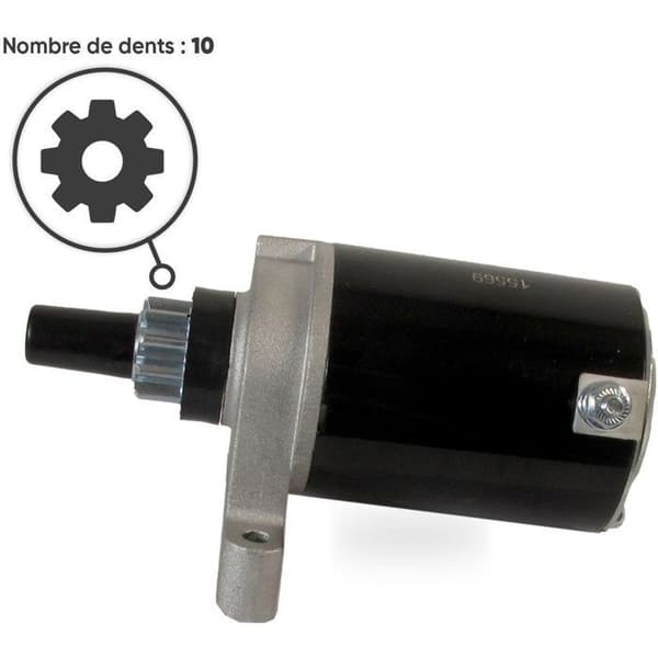 Elstartare - GREENSTAR - 6296 - 10 tänder - för Tecumseh motor