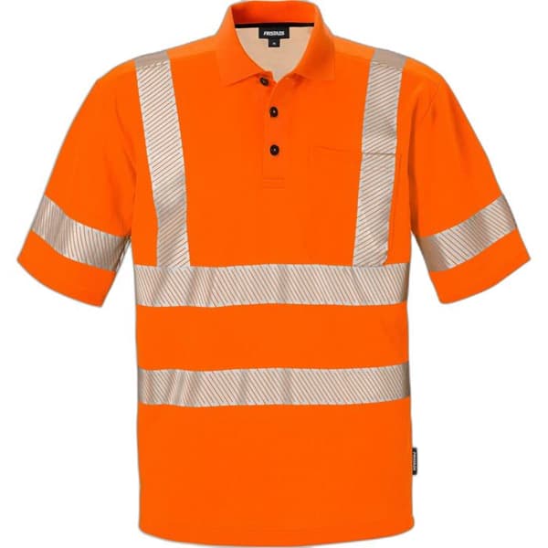 Polo med hög synlighet Fristads Klass 2 7406 PHV