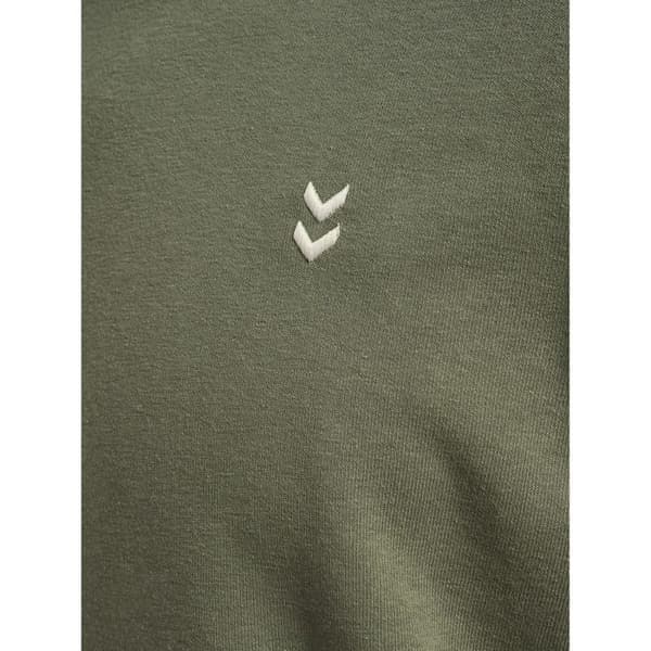 Hummel Pulse rundhalsad sweatshirt - djup lichen grön