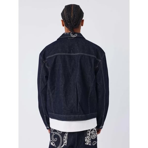 Jeansjacka Project X Paris Bandana