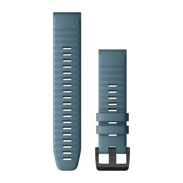 Armbandsur - Garmin - Quickfit 22 - Läder - Silikon - Blå