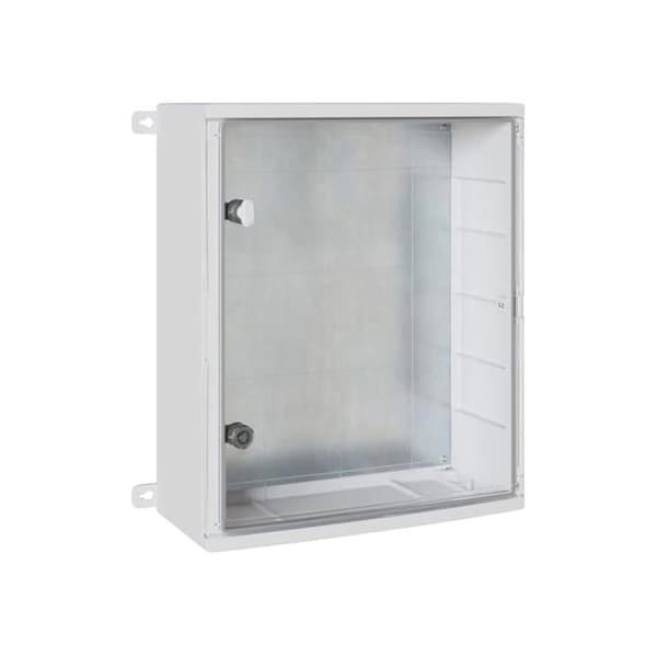 Modern kontrollskåp - vidaXL - Grå - Plast ABS - 50x22x60 cm - Väggmontering - Enkel montering