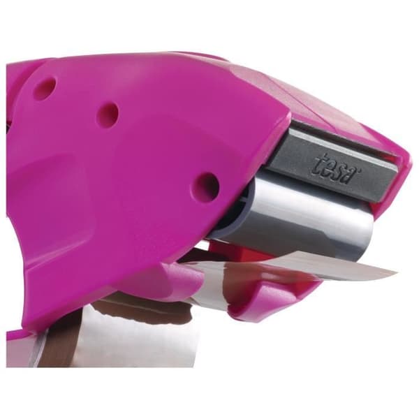 TESA Manuell dispenser + Rulle - 50m x 48mm - Rosa