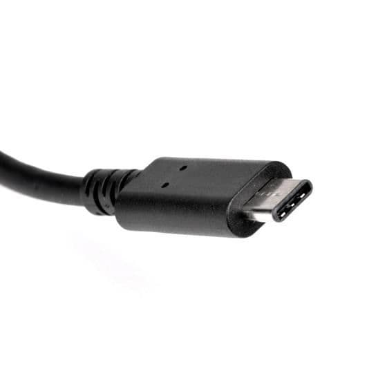 USB 3.1 Typ C Adaptator Klocka - SILVERSTONE - SST-EP06C - VGA - USB Typ A - Svart