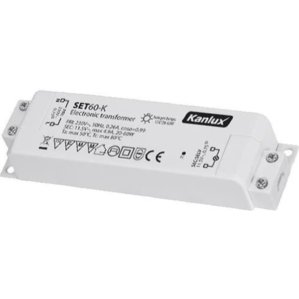 60W / 12v elektronisk transformator