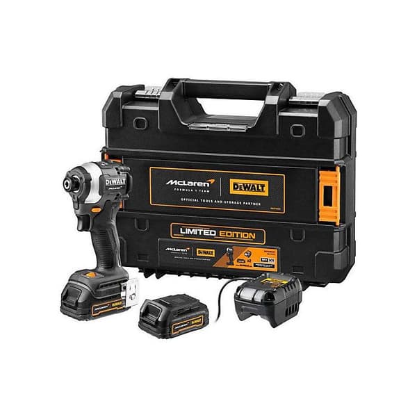 Slagskruvdragare - Dewalt - DCF85ME2GT-QW - 18V - 2x Powerstack - McLaren Design