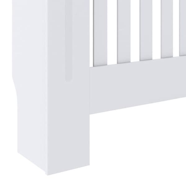 vidaXL Kylarskydd MDF Vit 78 cm 325559