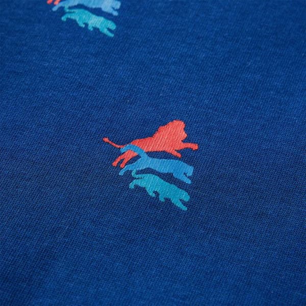 Sweatshirt Barn - VIDAXL - 140 - Mörkblå - Långa Ärmar - Liontryck