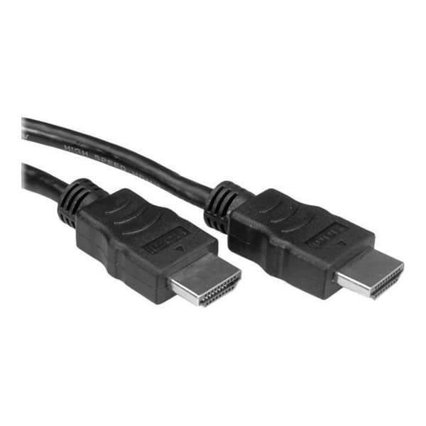 High Speed HDMI-kabel med Ethernet - SECOMP - 3m - Svart