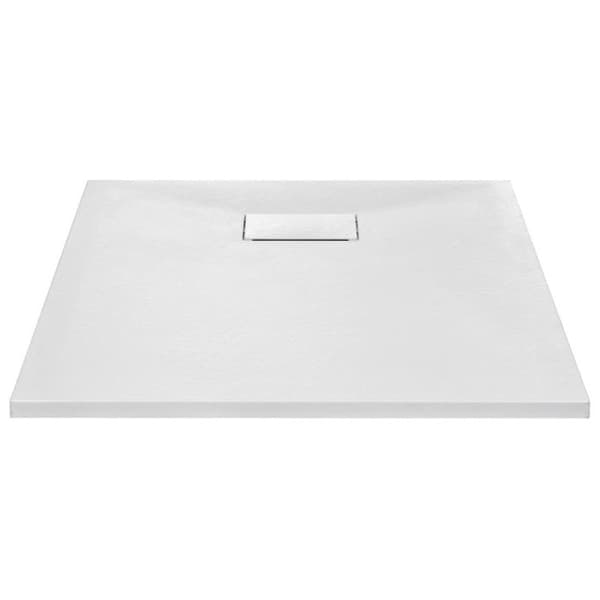 vidaXL Duschkar Rektangulär Duschkar Badrum Hem Inomhus 9 cm Standard Avloppshål SMC 144768