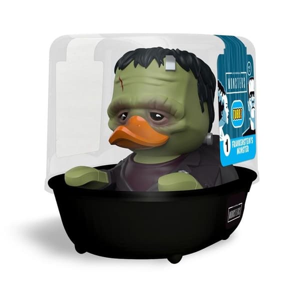 Numskull - TUBBZ Badräv - Universal Studios Monster - Frankenstein (Första Utgåvan) - 9cm