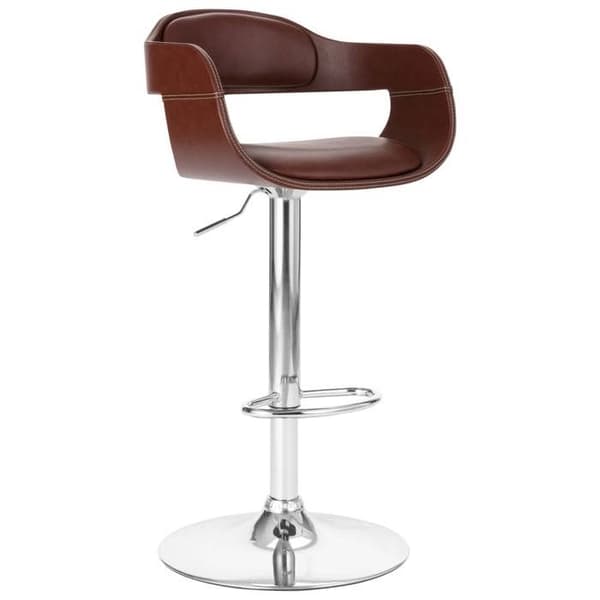 vidaXL Barstol Brun Konstläder 287405