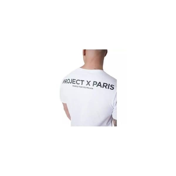 T-shirt med logotyp - PROJECT X PARIS - Herr - Korta ärmar - Vit