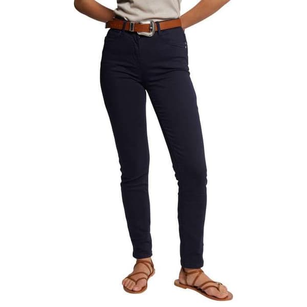 Slim fit mellanlårbyxor