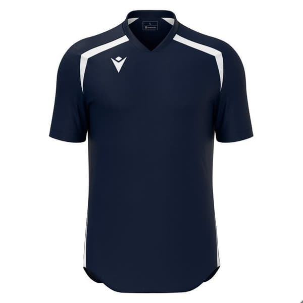 Maillot Macron Wyrm - marin/vit