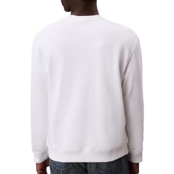 Sweatshirt Vit Man Calvin Klein Jeans Terry