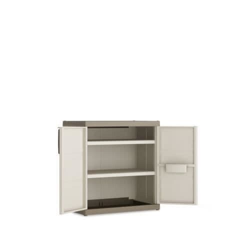 Skåp - Excellens - Sand/Beige - Solid struktur - Vattentäthet - 89x54x93 cm