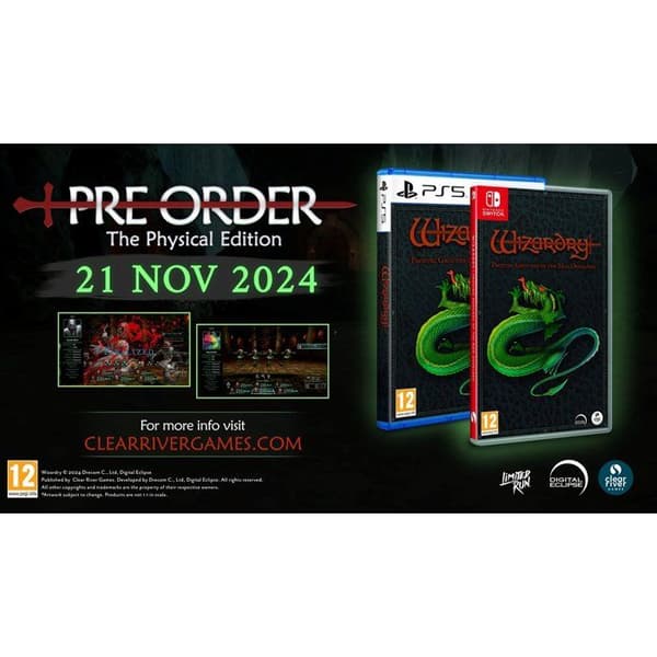 Wizardry Proving Grounds of the Mad Overlord Nintendo Switch