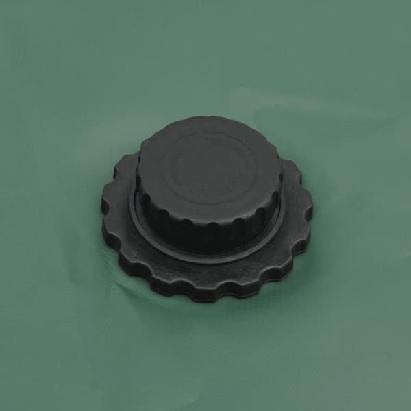 Vattentank med fällbar kran 1000 L PVC
