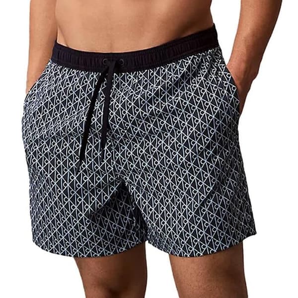 Calvin Klein Jeans Marinblå Badshorts för Herr 5