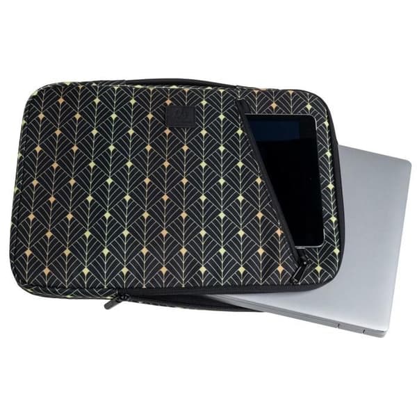 Laptopfodral 13-14" Polyester RPET NeoDeco-mönster
