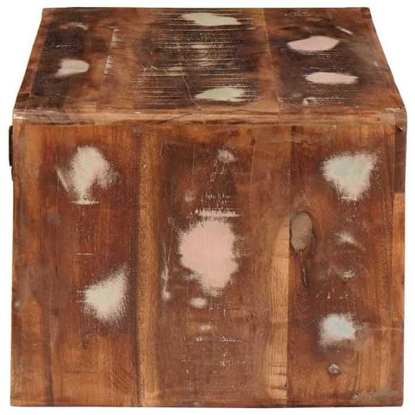 vidaXL Sängbord Brun 45 x 30 x 24 cm Återvunnet Trä Solid 4104578