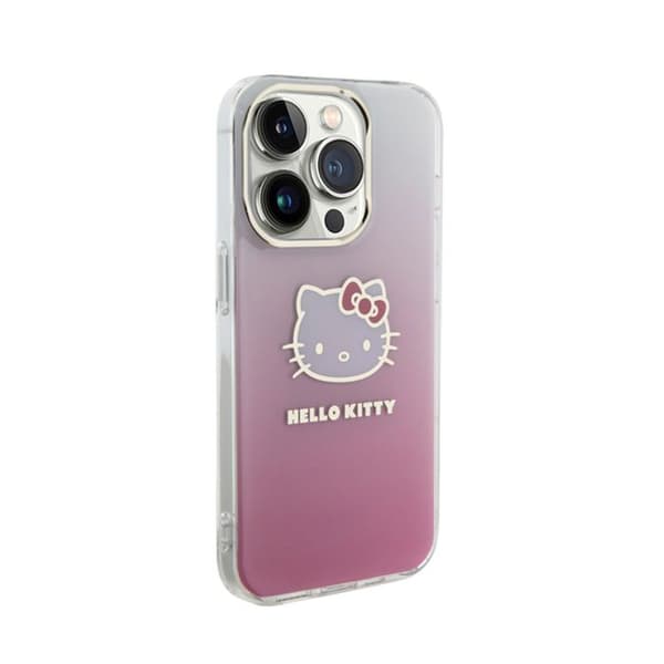 Telefonfodral - HELLO KITTY - iPhone 14 Pro Max - IML Gradient - Rosa - Kawaii Design