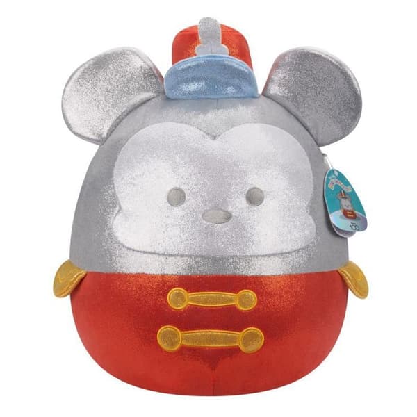 Gosedjur - SQUISHMALLOWS - 230221 - 35 cm - Grå - Licens Mickey