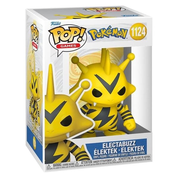 Figurine Funko Pop Spel Pokémon Electabuzz