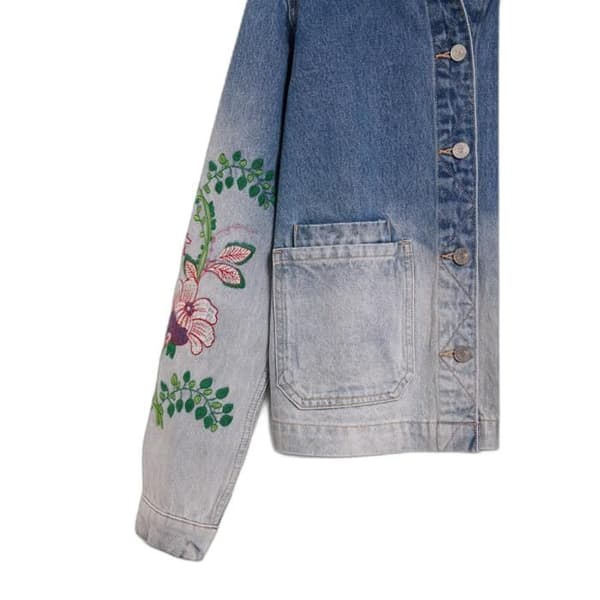 Jeansjacka dam Desigual Dakota - blå