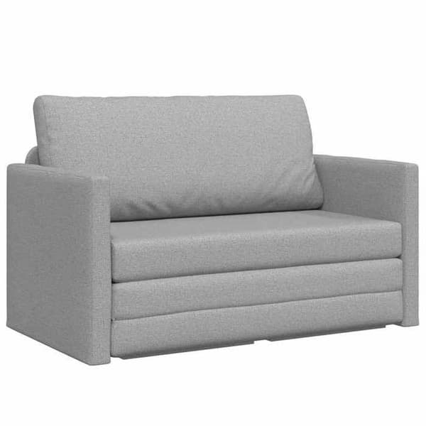 Soffa Säng Sol 2-i-1 Grå Moln 124x71x78 cm Tyg