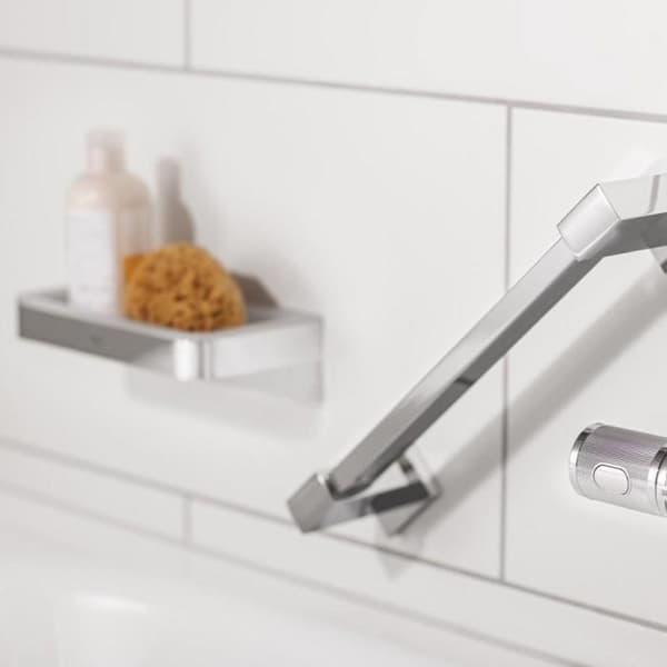 GROHE Start Cube rektangelhylla krom