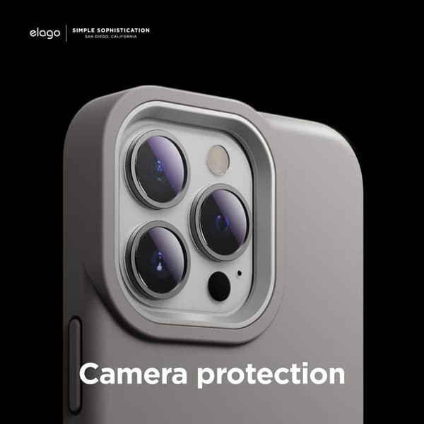 Elago Coque iPhone 13 Pro - Bumper TPU + Polykarbonat Grå (ES13GL61PRO-STWH)