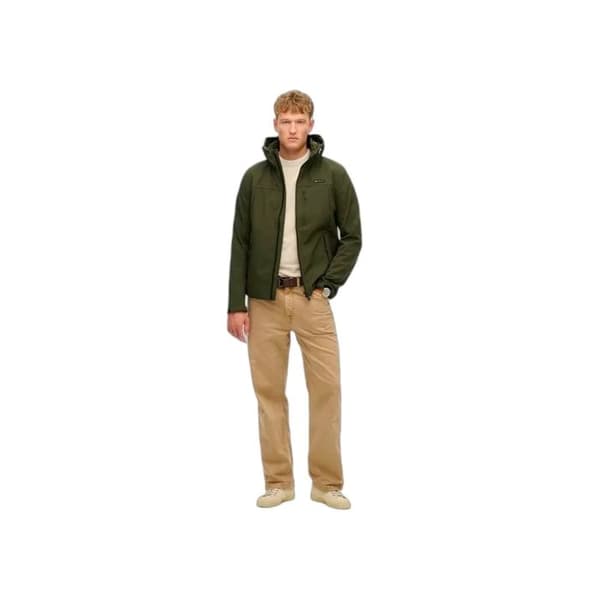 Superdry Herr Soft Shell Trekker Kaki Syntetisk