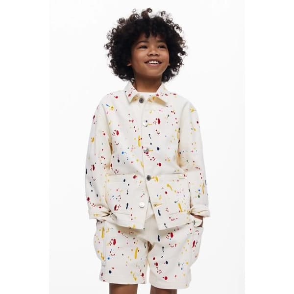 Barnjeansjacka Desigual Splash