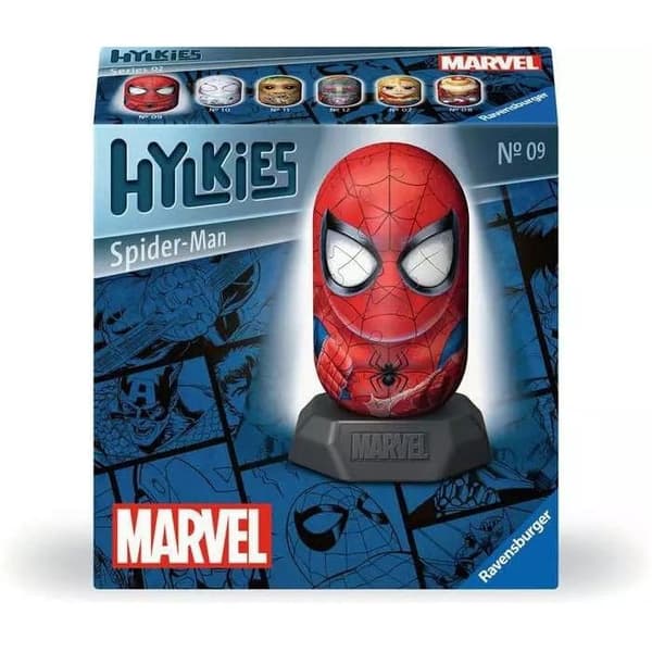 3D-pussel - RAVENSBURGER - Marvel Spiderman - 54 bitar - 5 cm diameter - 12,6 cm hög