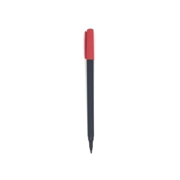 Permanent marker spets fin röd - APLUS - PY243400R - Opaque - Oföränderlig