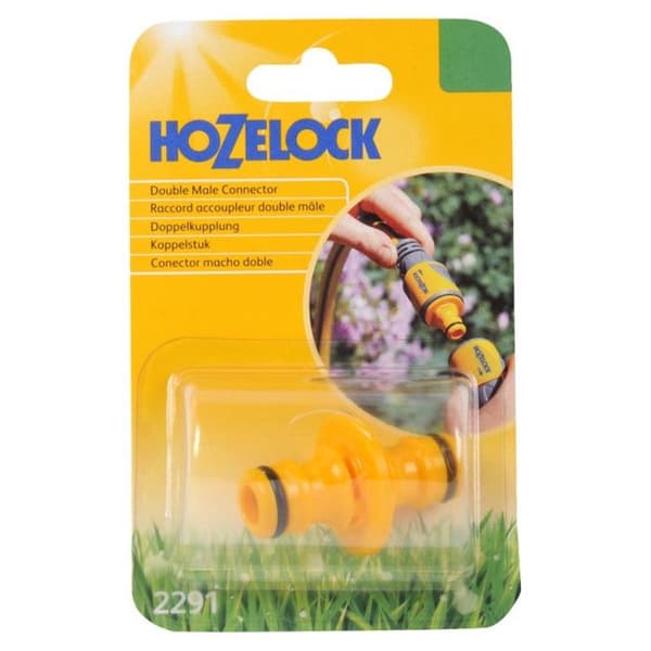 HOZELOCK DUBBEL HANE ANSLUTNING TRÄDGÅRDSACCESSOARER 2289 KOPPLING